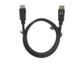 Pikkukuva 4 / 5: Deltaco DisplayPort DP1.4 Flex-kabel, 1 m, svart, 1 m, DisplayPort, DisplayPort, Hankoppling, Hankoppling, 7680 x 4320 pixlar