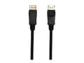 Pikkukuva 2 / 5: Deltaco DisplayPort DP1.4 Flex-kabel, 1 m, svart, 1 m, DisplayPort, DisplayPort, Hankoppling, Hankoppling, 7680 x 4320 pixlar