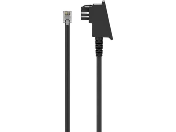 Goobay 68538, 15 m, TAE-F, RJ11, Sortera, Hanstik, Hanstik