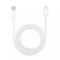Miniatyrbillede 3 af 3: USB-A til USB-C opladnings- og synkroniseringskabel, 1 m, hvid
