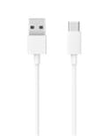 Miniatyrbillede 1 af 3: USB-A til USB-C opladnings- og synkroniseringskabel, 1 m, hvid