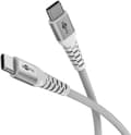 Miniatyrbild 2 av 8: Goobay USB-C™ supersoft textilkabel med metallkontakter, 1 m, vit elegant och extra robust anslutningskabel för enheter med USB-C™-port