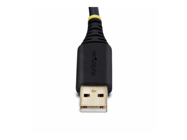 StarTech.com 6.6ft (2m) USB to Serial Adapter Cable, COM Retention, RS232 - USB / seriell kabel - USB (hane) till DB-9 (hane) skruvbar - 2 m - robust