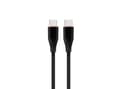 Miniatyrbild 3 av 5: Cablexpert Premium - USB-kabel - 24 pin USB-C (hane) till 24 pin USB-C (hane) - USB 2.0 - 3 A - 1.5 m - data och laddning, formpressad, Strömförsörjn