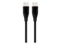 Miniatyrbild 1 av 5: Cablexpert Premium - USB-kabel - 24 pin USB-C (hane) till 24 pin USB-C (hane) - USB 2.0 - 3 A - 1.5 m - data och laddning, formpressad, Strömförsörjn