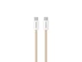 Miniatyrbilde 3 av 5: Unitek USB-kabel Unitek Magnetisk flettet kabel USB C PD 100W beige 1m