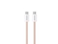 Miniatyrbilde 4 av 5: Unitek USB-kabel Unitek Magnetisk flettet kabel USB C PD 100W beige 1m