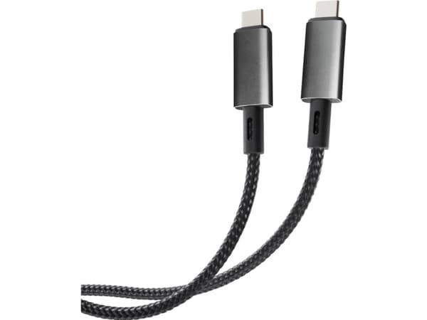 Vivanco USB-opladerkabel USB 3.2 Gen2 USB-C® stik, USB-C® stik 0.50 m Sort 64010
