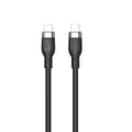 Miniatyrbilde 2 av 2: Targus Hyper - 1M 240W USB-C-ladekabel i silikon - svart