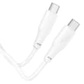 Miniatyrbild 4 av 9: Hoco USB-C till USB-C 100W 2m 3A Kabel X93 - Vit
