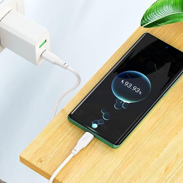 Hoco USB-C till USB-C 100W 2m 3A Kabel X93 - Vit