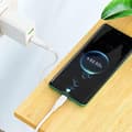 Miniatyrbild 8 av 9: Hoco USB-C till USB-C 100W 2m 3A Kabel X93 - Vit