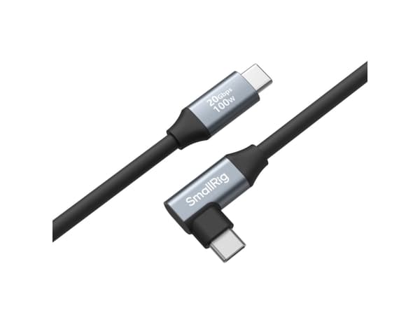 SmallRig 4790, 0,35 m, USB C, USB C, 20 Gbit/s, Svart, Grå