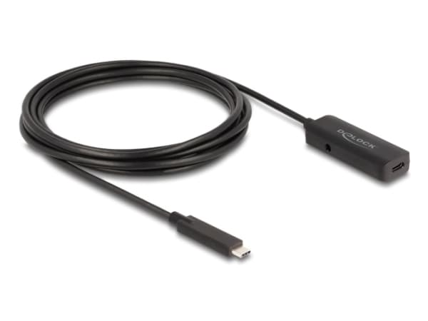Delockin aktiivinen USB 10 Gbps -jatkojohto USB Type-C 3 m