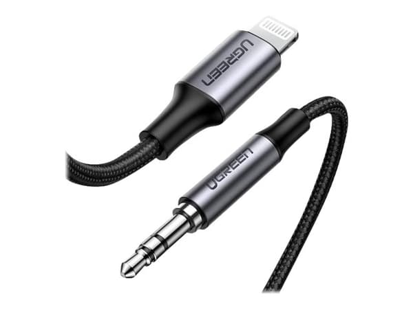 Ugreen 70509, Hopea, 3.5mm, Lightning, 1 m, Uros, Uros