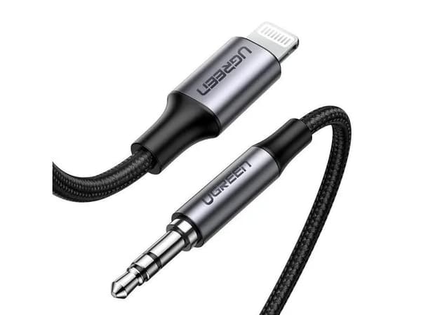 Ugreen 70509, Hopea, 3.5mm, Lightning, 1 m, Uros, Uros