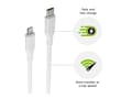 Miniatyrbilde 3 av 5: dbramante1928 re-charge - Lightning-kabel - 24 pin USB-C hann til Lightning hann - 1.2 m - hvit