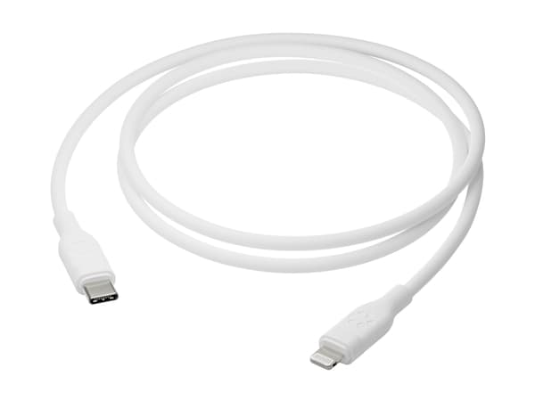 dbramante1928 re-charge - Lightning-kabel - 24 pin USB-C hann til Lightning hann - 1.2 m - hvit