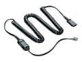 Pikkukuva 1 / 5: POLY HIC-10 Cable, RJ-9, Black, Male, Male, 135 mm, 100 mm