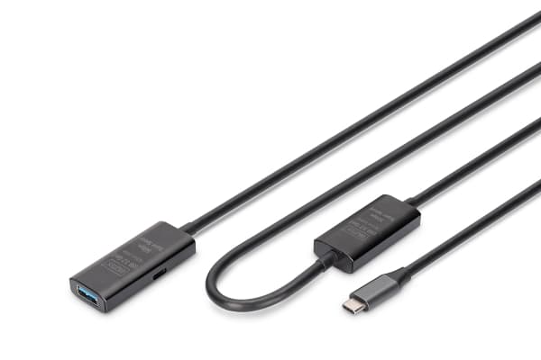 DIGITUS Active USB-C-jatkojohto 10m