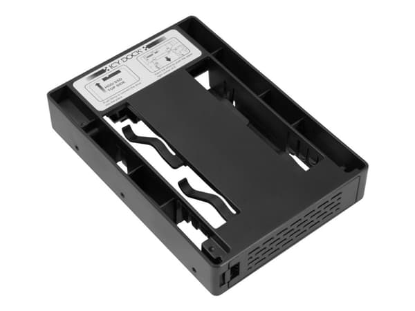 ICY DOCK EZConvert Air Lite MB882SP-1S-3B - Uttagbar harddiskramme - fra 3,5" til 2,5" - svart