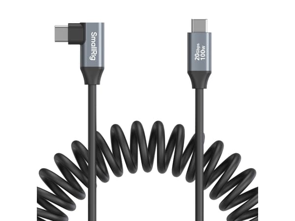 SmallRig 4792, USB C, USB C, USB 3.2 Gen 1 (3.1 Gen 1), 20 Gbit/s, musta, harmaa