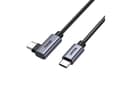 Miniatyrbild 3 av 5: Unitek - USB-kabel - 24 pin USB-C (hane) till 24 pin USB-C (hane) högervinklad - 20 V - 5 A - 5 m - Stöd för Power Delivery 3.0, Fast Charging up to