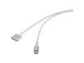Miniatyrbilde 1 av 2: Renkforce USB-opladerkabel #####Magsafe 3 USB-C®, #####Magsafe 3 1.00 m Hvid Magnetisk stik RF-6437914