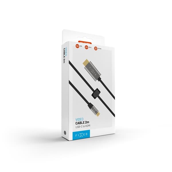 Fixed Kabel Video USB-C til HDMI 4K/60Hz 2m