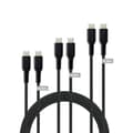 Miniatyrbild 1 av 2: Speedlink USB-C till USB-C kabeluppsättning, svart