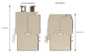 Miniatyrbild 4 av 5: Digitus DN-93615-S, Platt, Silver, RJ-45, Honkoppling, 10GBase-T, Nickel/Guld