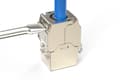 Miniatyrbild 2 av 5: Digitus DN-93615-S, Platt, Silver, RJ-45, Honkoppling, 10GBase-T, Nickel/Guld
