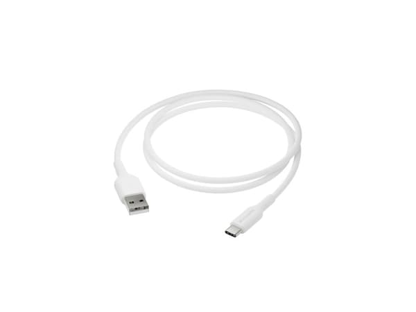 dbramante1928 CB10ACWH7142, 1 m, USB A, USB C, USB 2.0, 0,48 Gbit/s, Vit