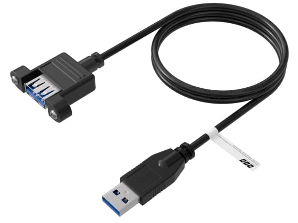 EFB Elektronik USB3.0 förlängning A-A hona 1,8m sw Cl - Digital/Data (K5265SW.1V2)