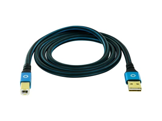 OEHLBACH D1C9344, 5 m, USB A, USB C, USB 3.2 Gen 2 (3.1 Gen 2), 0,48 Gbit/s, Blå