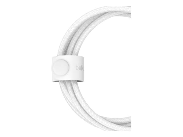 Belkin BoostCharge Pro 2-in-1 - USB-kabel - 24 pin USB-C (hane) till 24 pin USB-C, Lightning (hane) - USB 2.0 - 1.5 m - Snabbladdning upp till 60 W,
