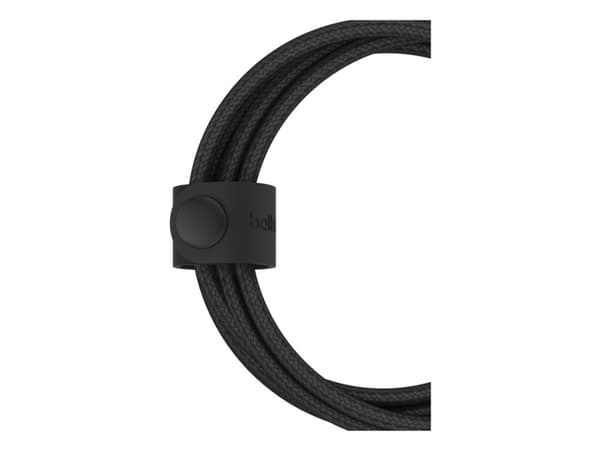 Belkin BoostCharge Pro 2-in-1 - USB-kabel - 24 pin USB-C (hane) till 24 pin USB-C, Lightning (hane) - USB 2.0 - 1.5 m - Snabbladdning upp till 60 W,