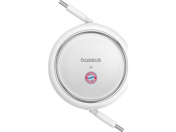 Baseus USB-C / USB-C 100W latauskaapeli Bayern Munich edition (valkoinen)