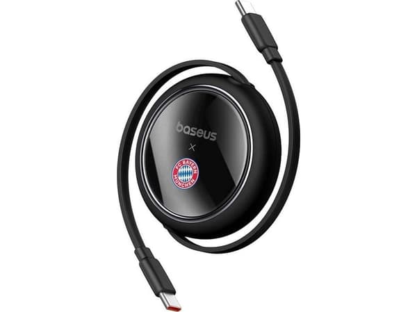 Baseus USB-C til USB-C ladekabel 100W (svart) Bayern Edition