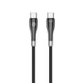 Miniatyrbillede 1 af 4: Forever Elegant kabel USB-C - USB-C 1,0 m 60W sort