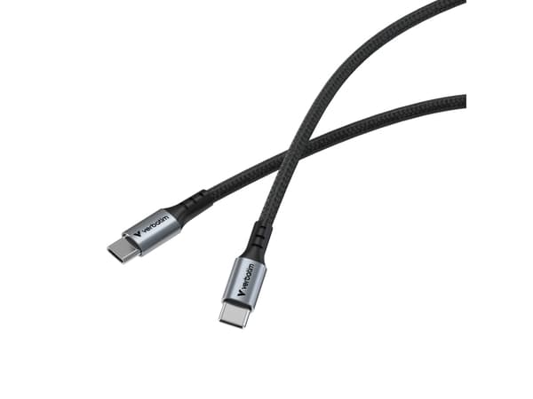 Verbatim 31845, 1,2 m, USB C, USB C, USB 2.0, 0,48 Gbit/s, Svart