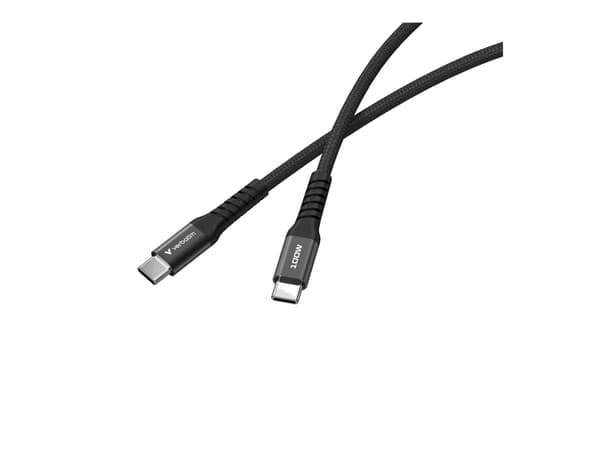 Verbatim Sync and Charge - USB-C / strømkabel - 24 pin USB-C (hann) til 24 pin USB-C (hann) - 1.2 m - svart