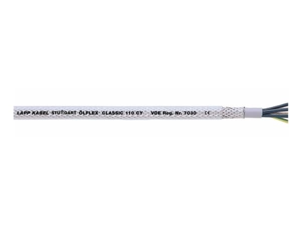 Lapp ÖLFLEX 1135304, 100 m, Kopper, Gjennomsiktig, Hvit, Fortinnet kobber, PVC, 100 kg/km