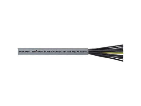 Lapp ÖLFLEX 1119309, 100 m, Kopper, Gjennomsiktig, Hvit, Fortinnet kobber, PVC, 130 kg/km