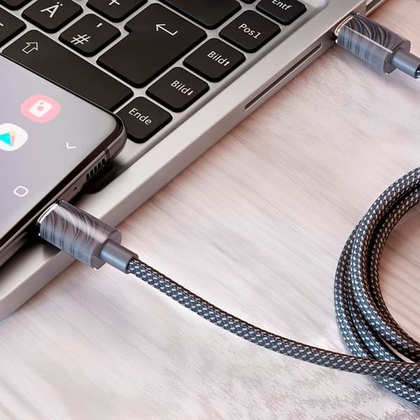 Proove USB-C - USB-C Kabel 1m Spectral - Svart
