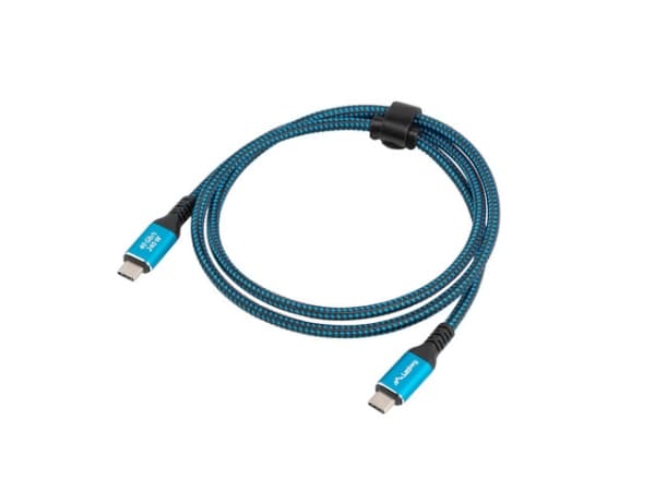 Lanberg - USB-kabel - 24 pin USB-C (hane) till 24 pin USB-C (hane) - USB4 - 2 m - USB-strömförsörjning (240W), 8K60 Hz (7680 x 4320) stöd, upp till 4