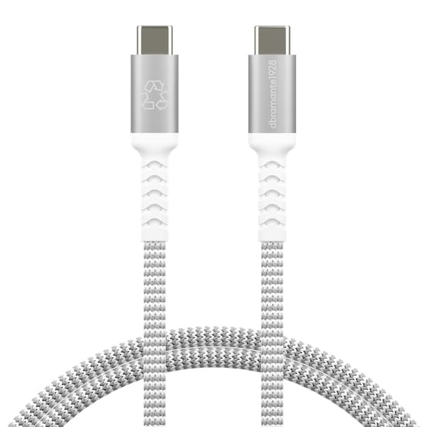 dbramante1928 Flettet USB-C til USB-C-kabel - 1,2 m - grå