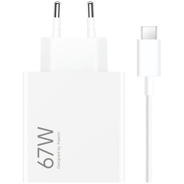 Xiaomi 67W HyperCharge Combo (Typ-A) 67Watt 1xUSB-A Hvit