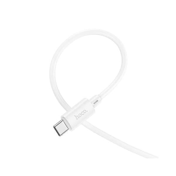 Hoco USB-A Till USB-C Kabel 1m - Vit