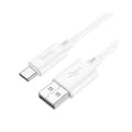 Miniatyrbild 1 av 4: Hoco USB-A Till USB-C Kabel 1m - Vit